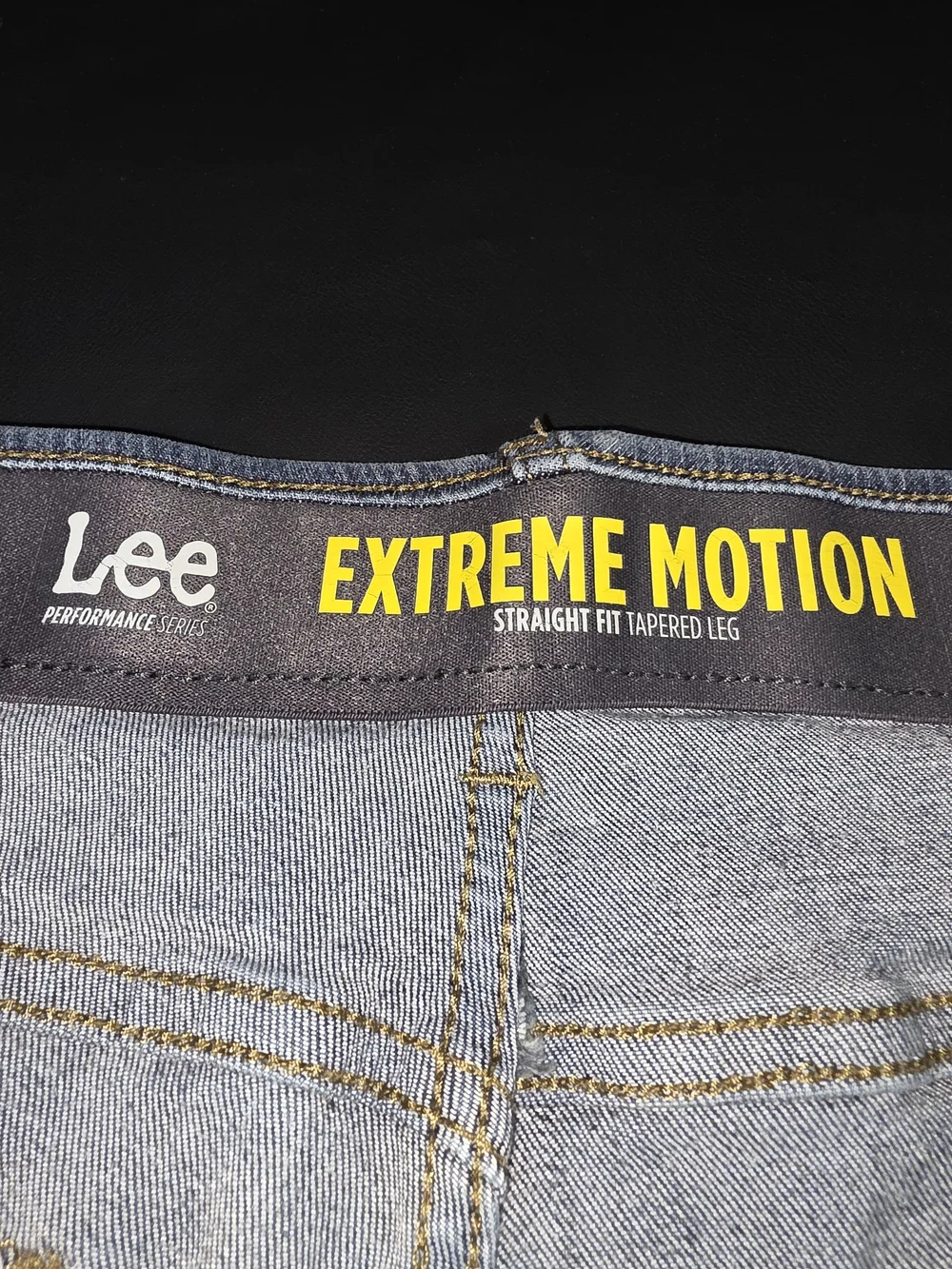 Lee Men's Blue Straight-Leg Stretch Jeans